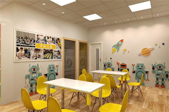 乐搏乐博机器人教育加盟教室