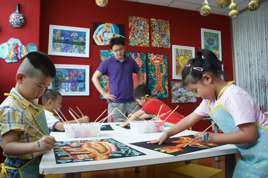 东方绘国际少儿美术教育加盟流程