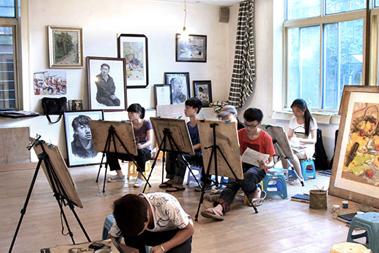 京美考美术教育环境图